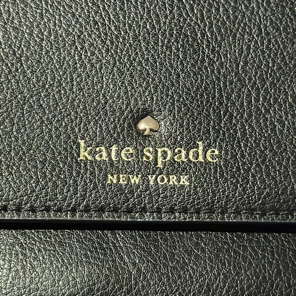 Kate Spade New York Greene Street Karlee Leather Crossbody - Black‎